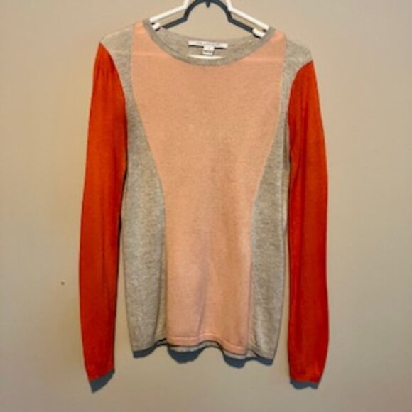 Diane Von Furstenberg Silk Cashmere blend sweater Size Small - Picture 1 of 5